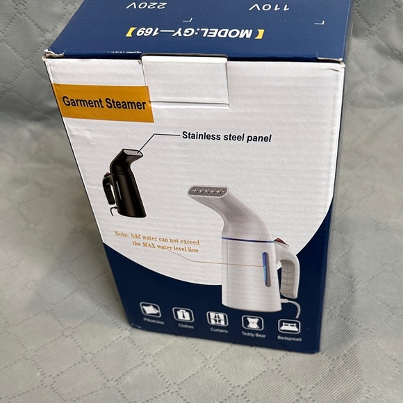 Garment Steamer White New in Box NWT - Picture 2 of 11